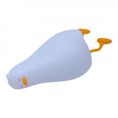 Нічник силіконовий Качка Lie in peace duck sleep Lamp, акумулятор MIC C71561