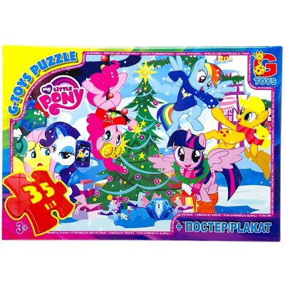 Пазли із серії My little PONY / Моя маленька поні, 35 ел Gtoys MLP032
