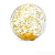 Пляжний мʼячик Glitter (золотистий) 51 см Intex 58070