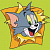 Картина по номерах для дітей Tom and Jerry: Веселі пригоди 25х25 см Ідейка KHO1366