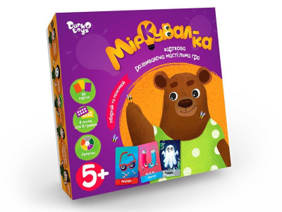 Настільна Розвиваючий гра Міркувал-ка укр Dankotoys GSO-01-01U