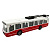 Дитячий інерційний тролейбус DD2813AC(Red) відчиняються двері