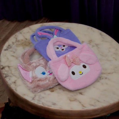 Сумочка мʼяка з набором косметики Sanrio: My Melody,  (рожева) MIC L5294ABCD