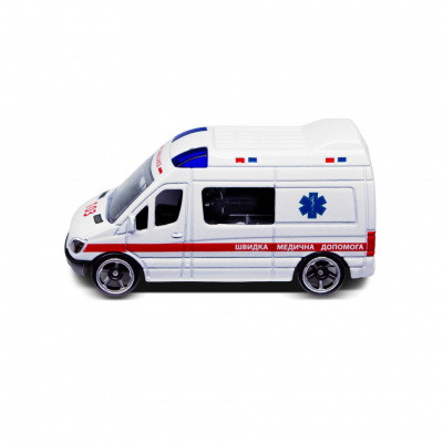Автомодель дитяча Швидка допомога TechnoDrive 250421CG-3 масштаб 1:64