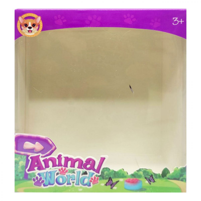 Ігрова фігурка Animal world, песик сірий MIC 369A