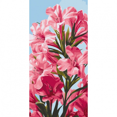 Картина за номерами Pink flowers 40х80 см Art Craft 13100-AC