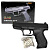 Пістолет з пульками Galaxy G.19 Walther P99 З МЕТАЛЕВИМИ ЕЛЕМЕНТАМИ MIC G19