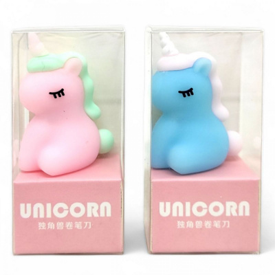 Стругачка гумова Єдиноріг, мікс видів MIC КК-7670ЛК