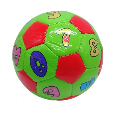 Мʼяч футбольний №2 Цифри (зелений) MIC 2029