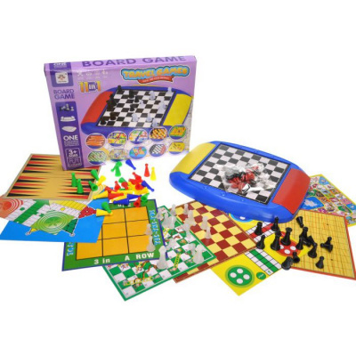 Ігровий набір 11 в 1 Travel games Jung Feng JF378-42