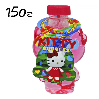 Мильні бульбашки Хеллоу Кітті, 150 мл Big Kids BIGRP151K