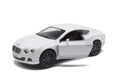 Машинка KINSMART Bentley Continental GT (біла) Kinsmart KT5369W