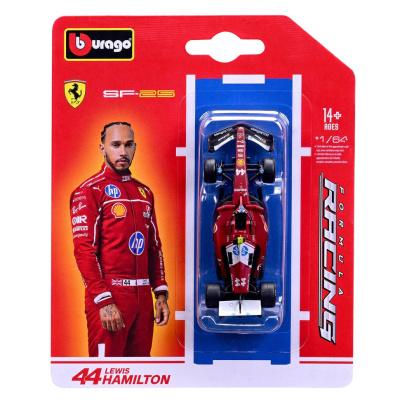 Колекційна автомодель "Ferrari SF-25 (2025)" 18-56801-1, 1:64 масштаб