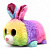 Мʼяка іграшка Веселковий Зайчик, 17 см Країна іграшок MJ2413