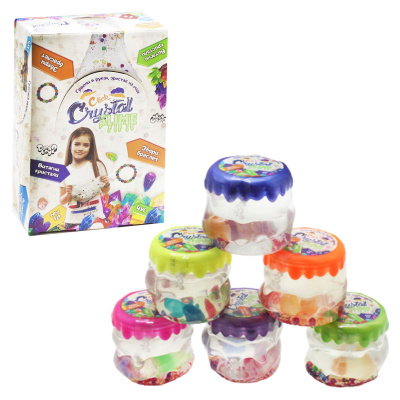 Лизун-антистрес Crystal Smile, 400 г (укр) Dankotoys CS-01-01U