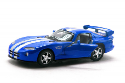 Машинка KINSMART Dodge Viper GTS-R (синя) Kinsmart KT5039W