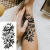 Набір дитячих тимчасових татуювань "Чорні міні №5" black-tattoo-mini-set-5-T
