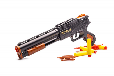 Іграшковий дробовик "Marshal" Golden Gun 915GG з м'якими кулями