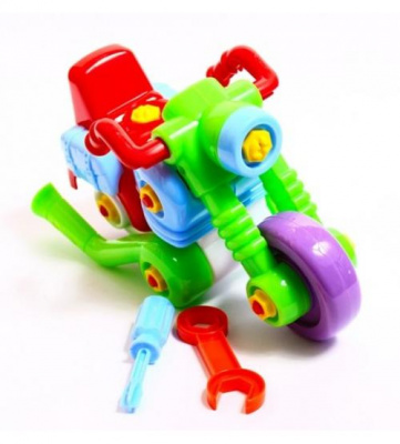 Конструктор Мотоцикл Toys Plast ИП.30.002