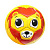 М`ячик футбольний №2 Лев (жовтий) MiC BT-FB-0302