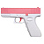 Водний пістолет GLOCK 16*11,5см (РОЖЕВО-БІЛИЙ) MIC 618-1