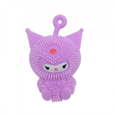 Іграшка-світяшка з петелькою аніме “Kuromi (Куромі)”, 7 см, бузкова MIC KA-23-1512
