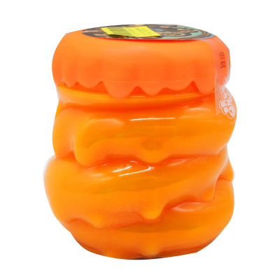 Слайм з блискітками (помаранчевий) укр Dankotoys SLM-13-01U