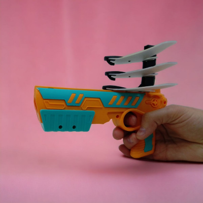 Бластер-запускалка Aircraft Gun 2 в 1: Повітряна атака MIC 2022-1