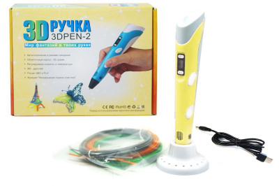3D ручка (жовтий) MiC P62-2