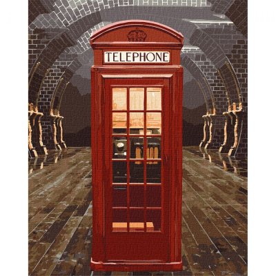 Картина за номерами Harry Potter: Магічний вхід 40х50см Ідейка KHO5234