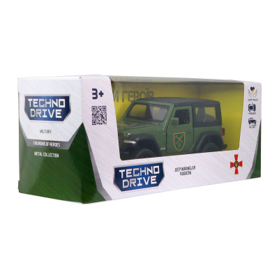 Автомодель серії Шеврони Героїв - Jeep Wrangler Rubicon - ОК Північ TechnoDrive 250397UM