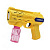 Мильні бульбашки Пістолет QW026(Yellow) 17 см зі світлом