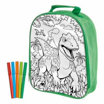 Dinosaur Expedition Рюкзак-розмальовка з фломастерами Moxy 990192