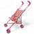 Коляска-тростина для ляльок Полуничка MIC 9302W-A/B