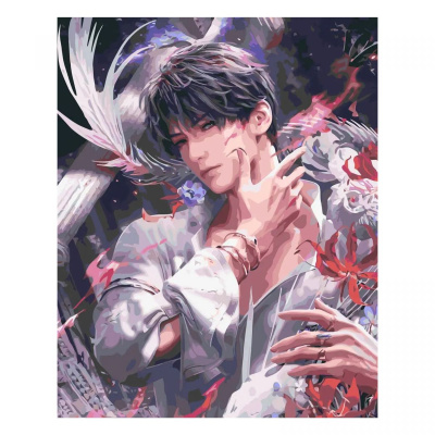Картина за номерами Магія погляду - Love and Deepspace 40*50 см Рафаель Origami LW3529