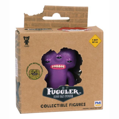 Колекційна фігурка Fuggler/Фуглер ФІОЛЕТОВИЙ СЕРДИТИЙ ПРИБУЛЕЦЬ, 7-8 СМ Fuggler FG2012J