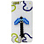 Брелок (3D друк) Minecraft Pickaxe Tool / Кайло Keychain, Діамантовий OYTOY 1030120