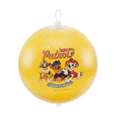 Мʼяч гумовий, 15 см, Paw Patrol / Щенячий патруль, 50 гр (жовтий) MIC PP2522