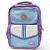 Рюкзак шкільний, розмір: 31х16х40 см (1 відділення, розділювач, 2 передні кишені, 2 бічні кишені, нагрудний ремінь) блакитний MIC C72828