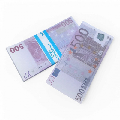 Сувенірні гроші 500 євро, 80 купюр MIC 500Е