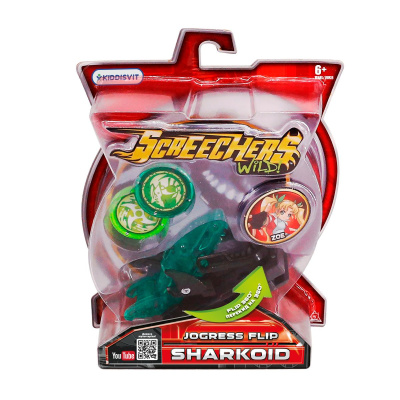Машинка-трансформер Screechers Wild! S2 L1 - Шаркоїд Screechers Wild! EU684204