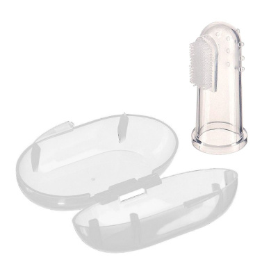 Щітка для зубів у футлярі (білий) Lindo PK 073