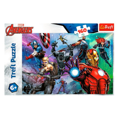 Пазли - 160 ел MARVEL: Герої завжди напоготові Trefl 15424