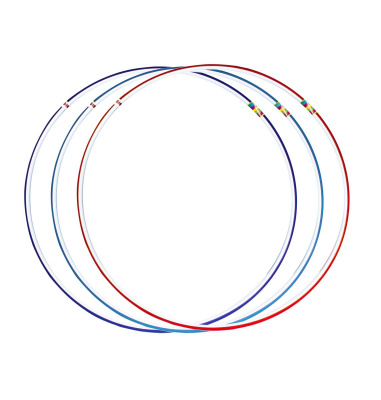 Обруч різнобарв'я 3 великий (82 см) Bamsic 0171