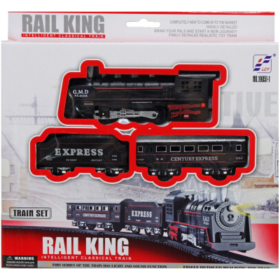 Залізниця Rail King, світло, звук LCF 19051-1