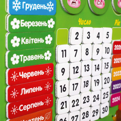 Магнітний календар природи MiC VT5555-04