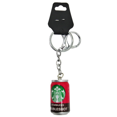 Брелок пластиковий Банка кави Starbucks MiC BR2154