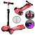 Самокат триколісний Best Scooter, світло, дим (рожевий) Best Scooter LT-11746