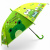 Парасолька дитяча Жабка, висота - 64 см; діаметр - 77 см (зелена) MIC BT-CU-0058