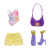 Лялька дитяча "Віолетта" Rainbow High 547563 серії "My Fashion Style" з аксесуарами Лялька дитяча "Віолетта" Rainbow High 547563 серії "My Fashion Style" з аксесуарами